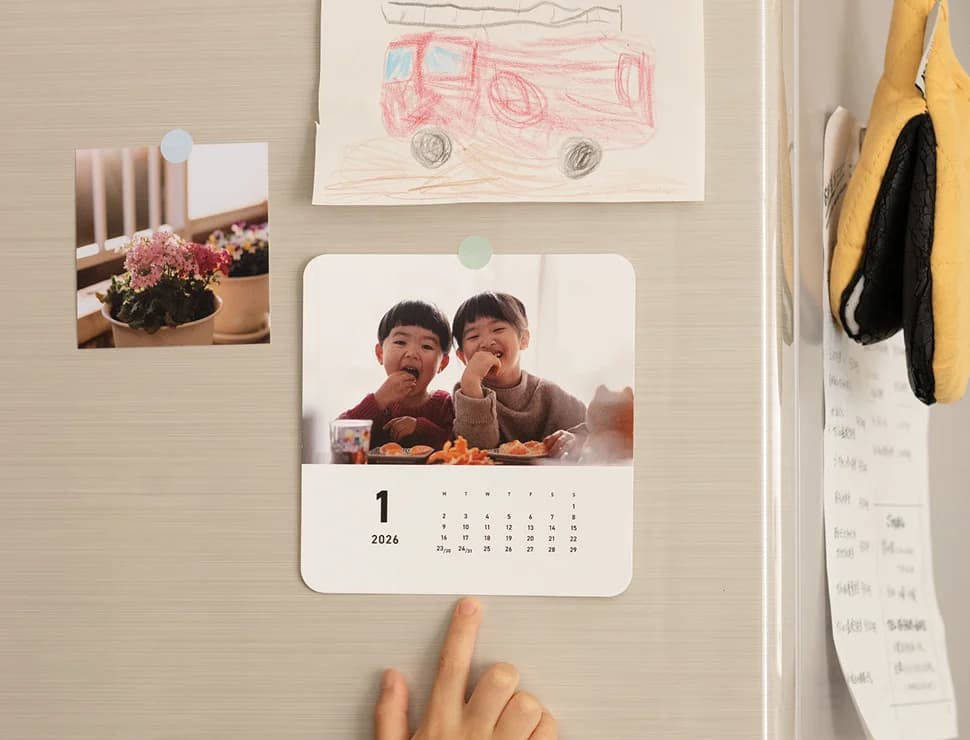 しまうまカレンダー ましかくサイズ